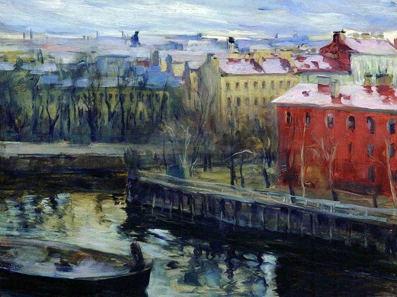 1873-Osip Ėmmanuilovič Braz - Leningrado